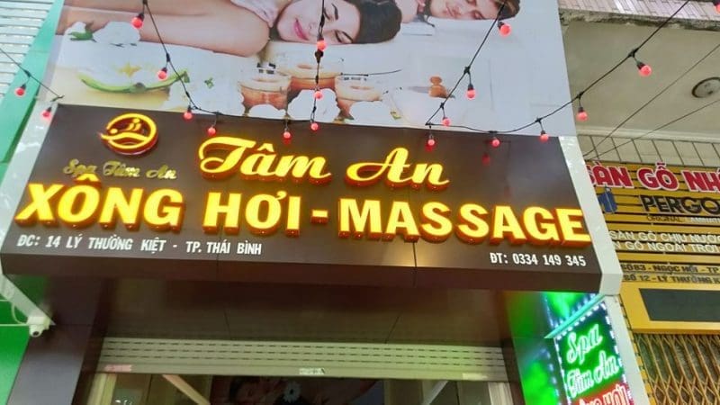 Tâm An Spa - Massage Thái Bình
