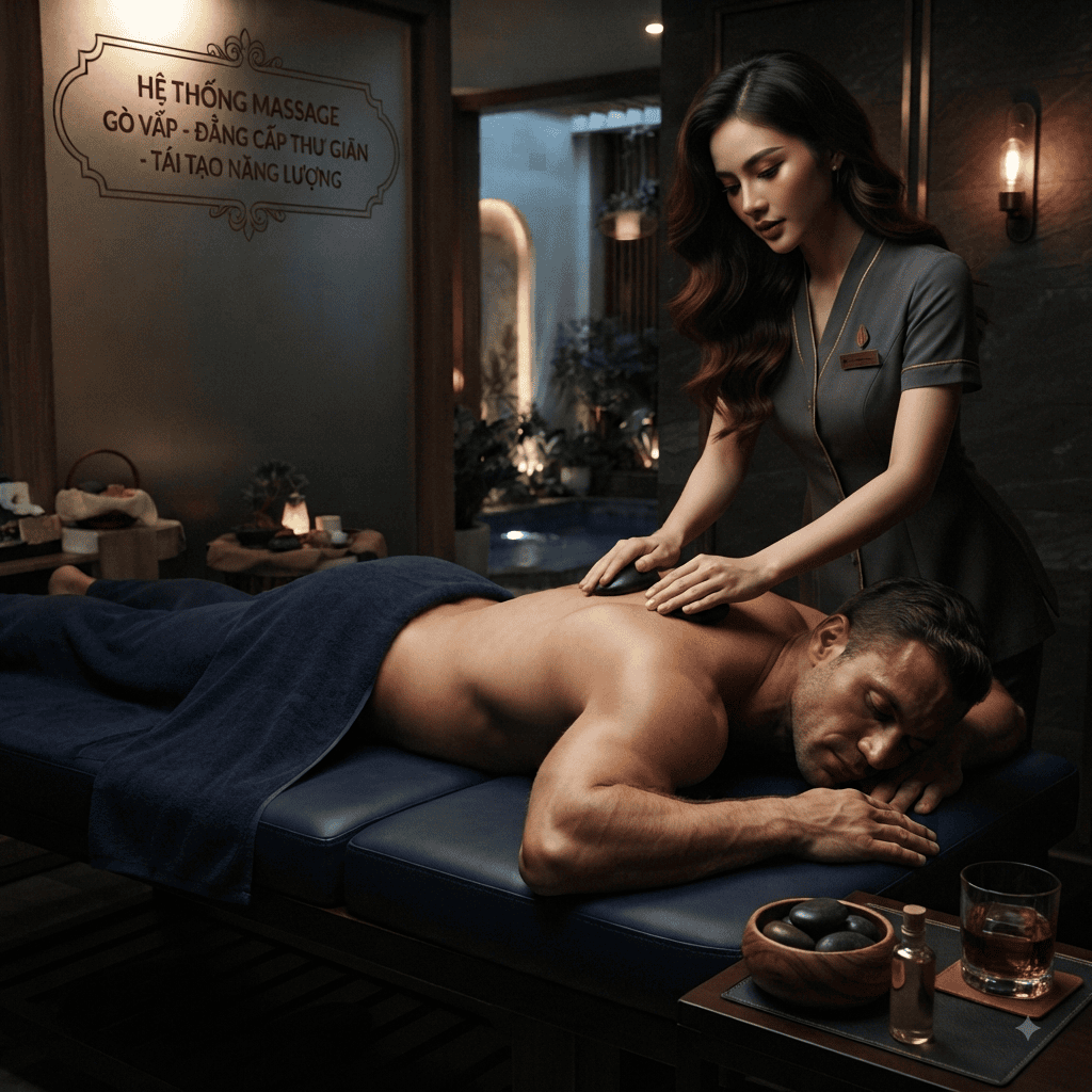 xả stress tại Gò Vấp