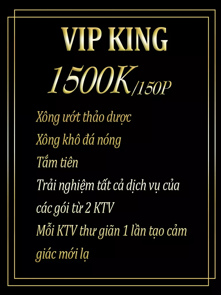 Giá VIP KING Massage Spa TANTRA